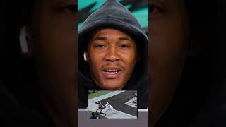 DeVonta Smith reacts to his first touchdown #shorts