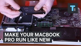 If you've got a pre-retina display macbook pro, it probably feels like
it's running pretty slow. easy to give your machine boost by swapping
in soli...
