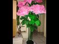 Стебли для ростовых цветов.Обработка и покраска.Diy Foam Flowers making