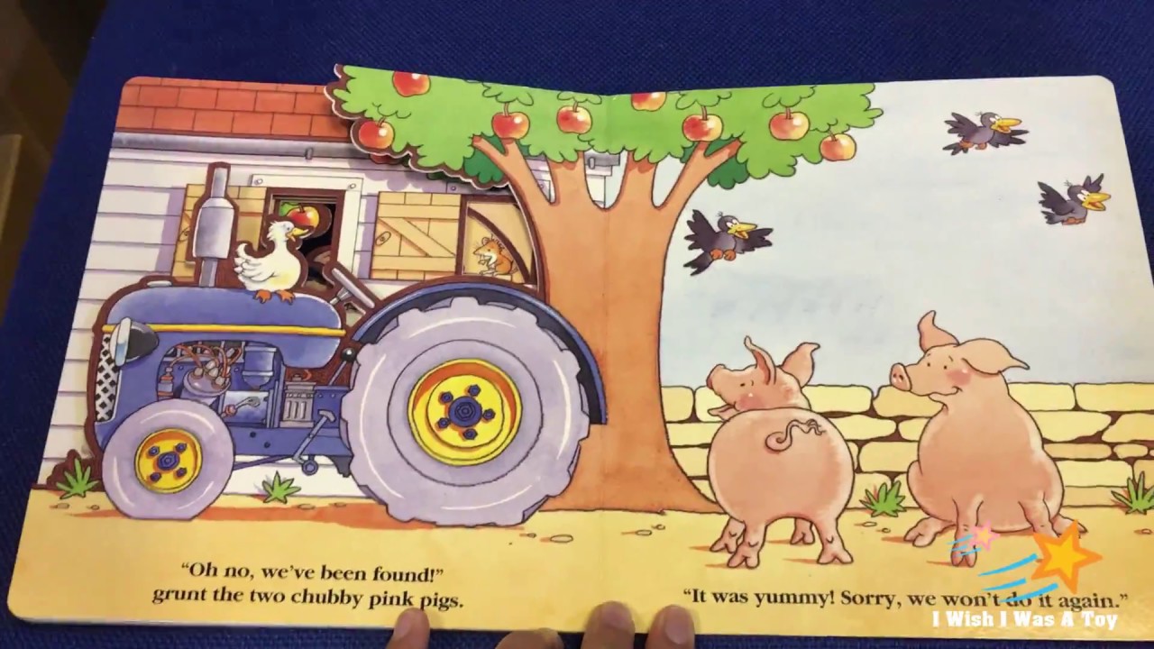 On The Farm! Pop up Animals Book |  lets make Books fun.