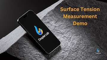 Updated Surface Tension (Pendant) Measurement Demo