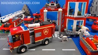 LEGO City Burger Bar Fire Rescue 60214.