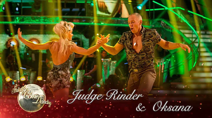Judge Rinder and Oksana Platero Jive to 'Boogie Wo...