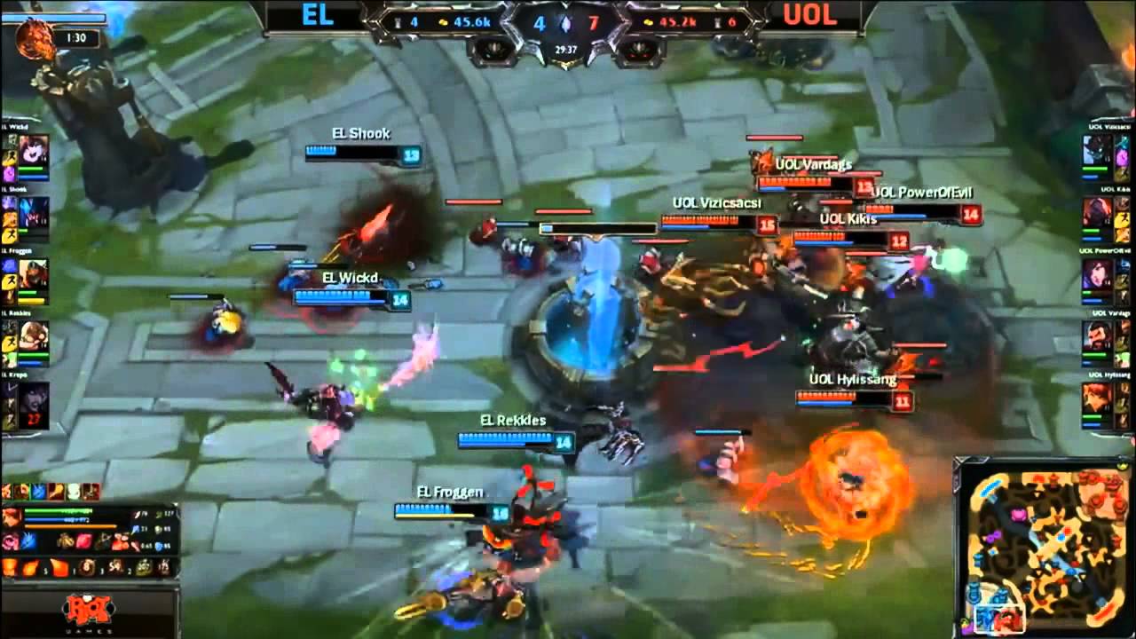 Elements vs Unicorns of Love - HIGHLIGHTS - EU LCS Spring 2015 - W7D2 - Season 2015 - LoL