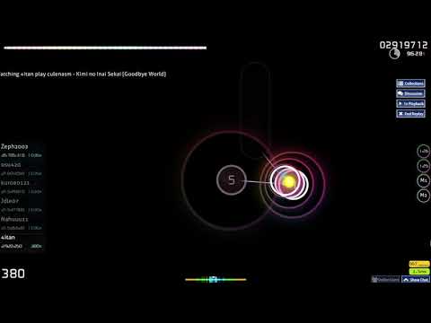 Osu!4* culenasm - Kimi no Inai Sekai [Goodbye World]
