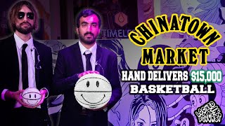 Chinatown Market Hand Delivers $15,000 Swarovski Basketball & Talk About Changing Their Name