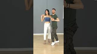 Bachata Walks in shadow &amp; Arm toss #bachata #latindance