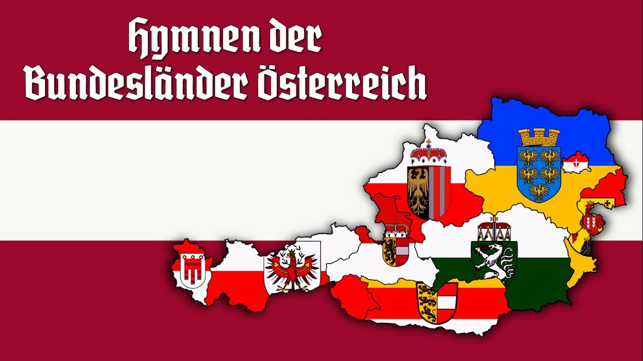 Anthems of the States of Austria | Hymnen der Bundesländer Österreich | Instrumental 🇦🇹