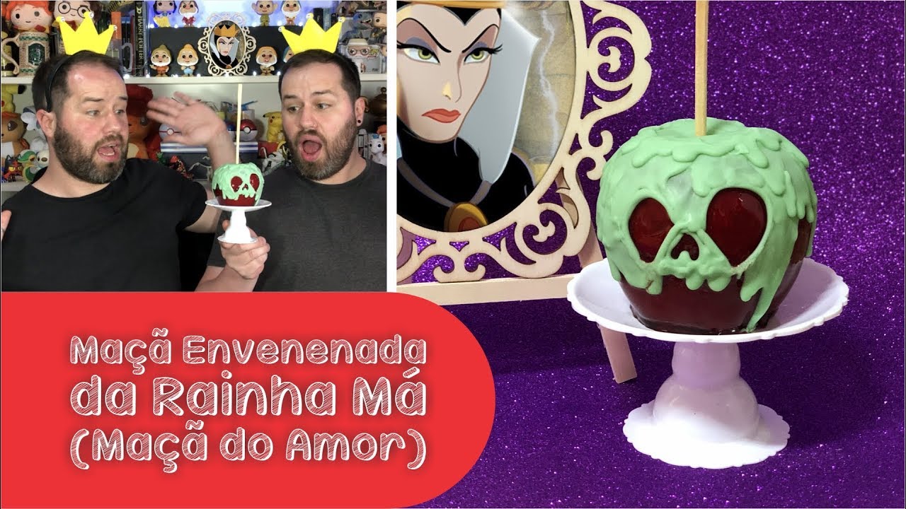 Maca Venenosa Branca De Neve Caneca Da Maçã Envenenada Da Branca De