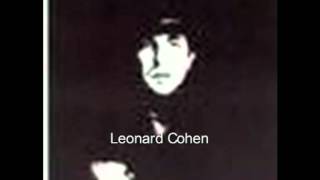 Leonard Cohen, A Bunch of Lonesome Heroes.