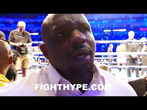 DILLIAN WHYTE REACTS TO BELLEW STOPPING HAYE IN 5; SENDS RUTHLESS RESPONSE TO BELLEW