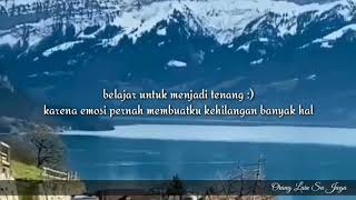 Story WA belajar untuk tetap tenang