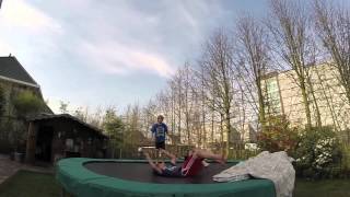 Slowmotion Trampoline Tricks 3