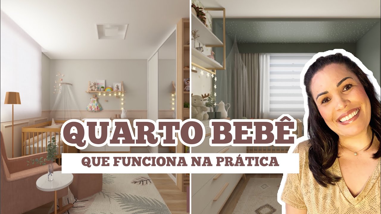Dicas para um QUARTO DE BEBÊ que funciona na prática! Do layout aos móveis essenciais.