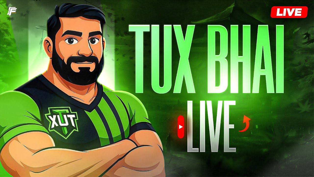 League Room Grind | Tux Bhai  | Esports | Free Fire | India | Garena | Day 01