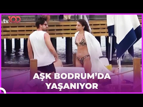 Alp Navruz ve Ayça Ayşin Turan'ın Bodrum'da aşk tatili