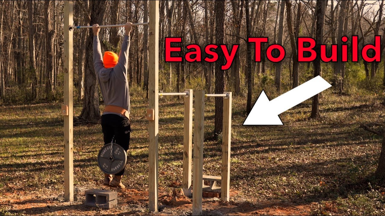DIY Pull-Up Bar & Dip Station: Upgrade Your Home Gym! - YouTube