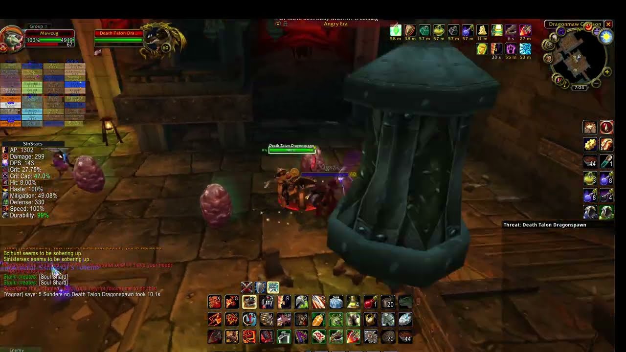 WOW Classic Era Black Wing Lair Temple Guild 2025 Mankrik Server