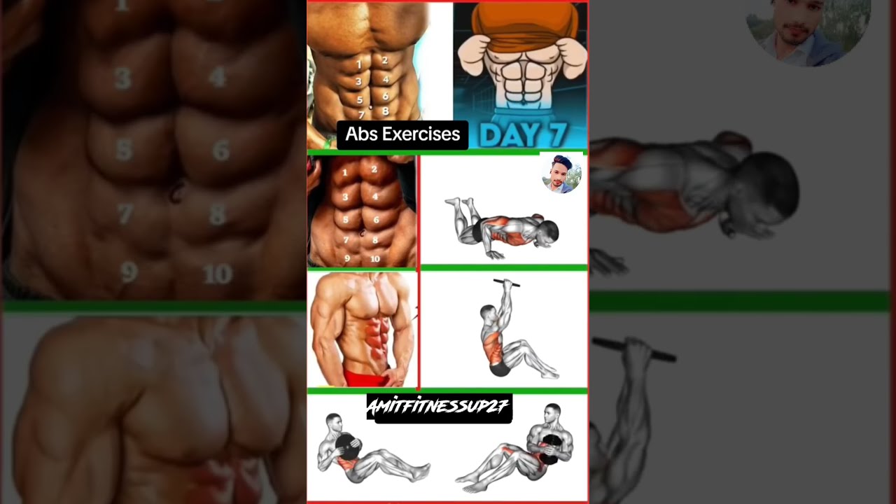 6 Pack Kaise Banaye 4 Simple Steps For Abs Shorts Fitness 9