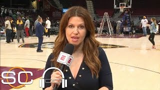 Rachel Nichols describes mood inside Cavs and Celtics locker rooms after Game 4 | SC with SVP | ESPN
