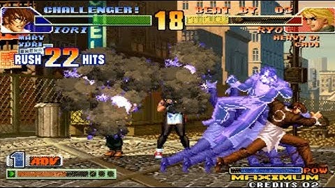 KoF 98 Combo - HONG MEI (China) vs BI WANG (China) yzkof キング オブ ファイターズ