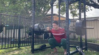 Squat everyday Day 2497: 220kg again, becoming regular now