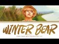 أغنية BTS V - Winter Bear (Color Coded Lyrics Eng)