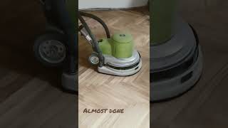 Finishing Polish Old Oak Parquet Sand P100