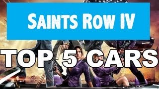 Saints Row 4 | Top 5 Cars | Pimp MY Ride! | MJBTV [OLD VIDEOS]