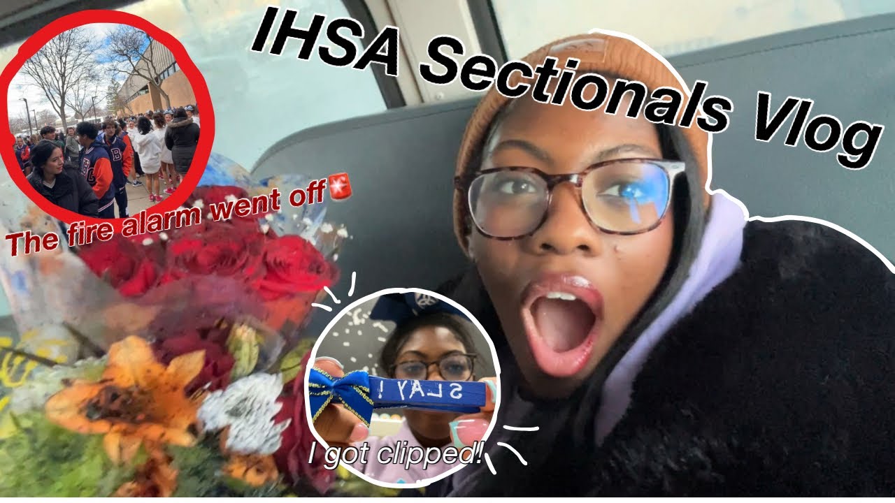 Day in the Life of a Cheerleader **IHSA Sectionals**