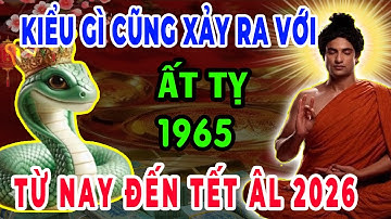 Cảnh Báo Quan Trọng! Kiểu Gì Điều Này Cũng Xảy Ra: Ất Tỵ 1965 Từ Nay Đến Tết Âm Lịch 2026