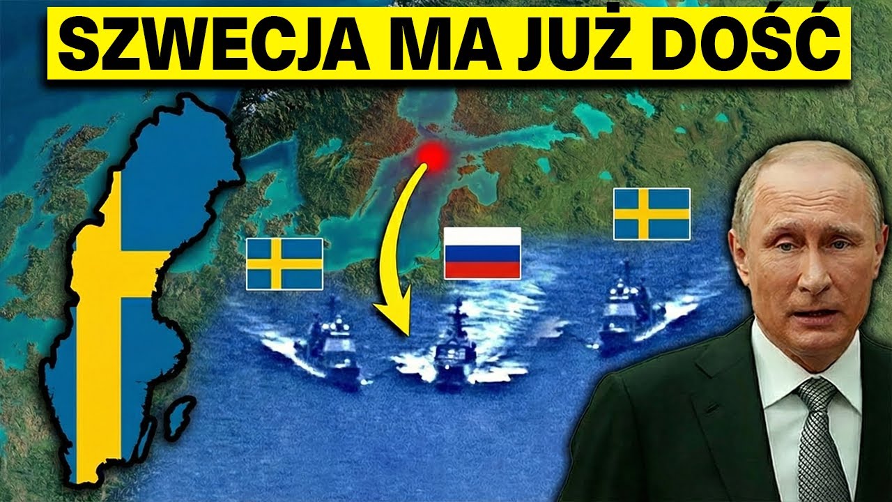 Rosyjski statek-cień na Bałtyku... Reakcja Szwecji: NATYCHMIASTOWA i GENIALNA
