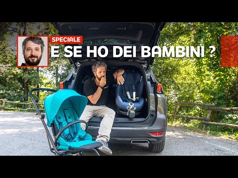 Come si valuta un’auto per chi ha dei bambini (seggiolino e passeggino al seguito)