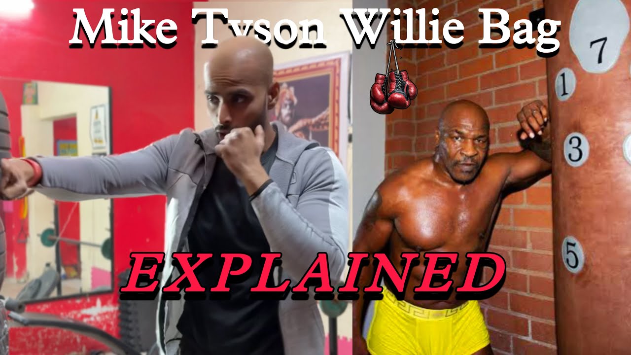 How to do Mike Tyson Willie Bag Training Peekaboo Boxing YouTube