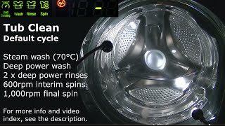 LG Tub Clean Cycle
