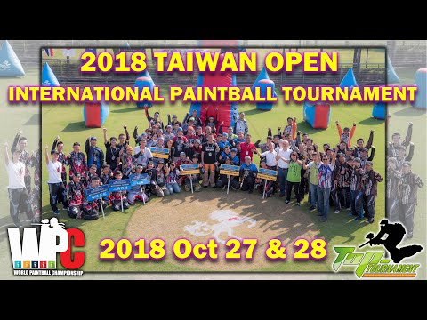 高雄市立社教館漆彈場 活力四射漆彈場 國際賽事邀請影片 2018 Taiwan Open International Paintball Tournament