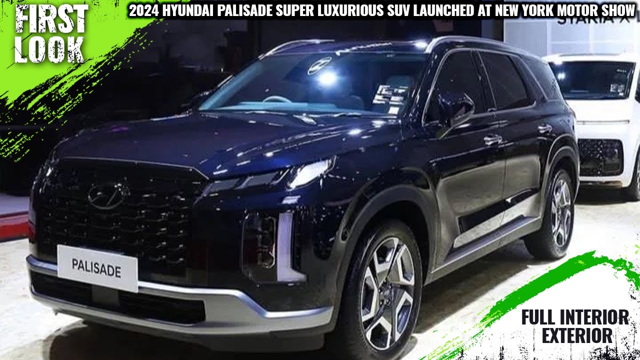2024 Hyundai Palisade Super Luxurious SUV Launched 2023 New York Auto