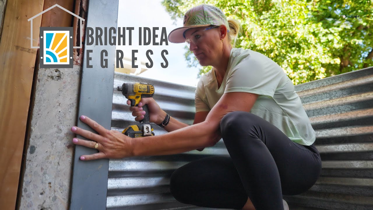 A Better Way to Install an Egress Window - YouTube