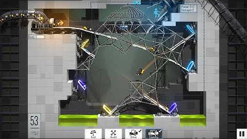 Bridge Constructor Portal   Level 53