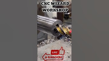 Tapping Process In Lath Machine #lathe #machine #shorts #lathemachine #tapping #cnc #automobile