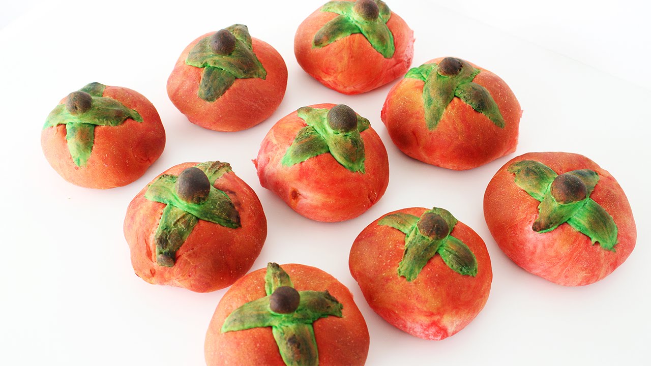 Tomato Pizza Buns | トマトのピザパン