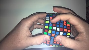 How to solve the last two centers on a 7x7