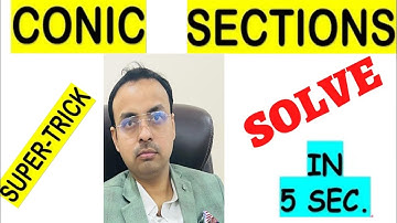 CONIC SECTIONS/ TRICKS/ IDENTIFY THE CONIC SECTION IN 5 SECONDS/ IIT/JEE/NDA/AIRFORCE #rksirmaths