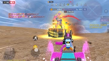 I GOT Legendary MAC 10 After Squad Wipe | Last 1 vs 4 Enemy Confusing Fight | COD MOBILE BR