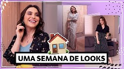 LOOKS EM CASA! Conforto + estilo | Lu Ferreira | Chata de Galocha