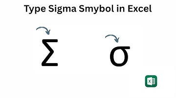 How to Insert Sigma (∑) Symbol in Excel | Step-by-Step Tutorial
