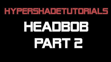 094-HyperShadeTutorials-Unity 3D- Creating Headbob System (Java Script) Part 2 of 2