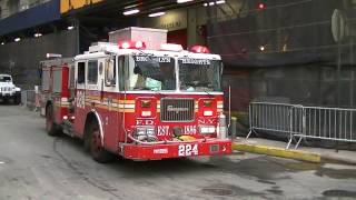 FDNY - Engine 224 - Returning From Relocation - 11/20/12
