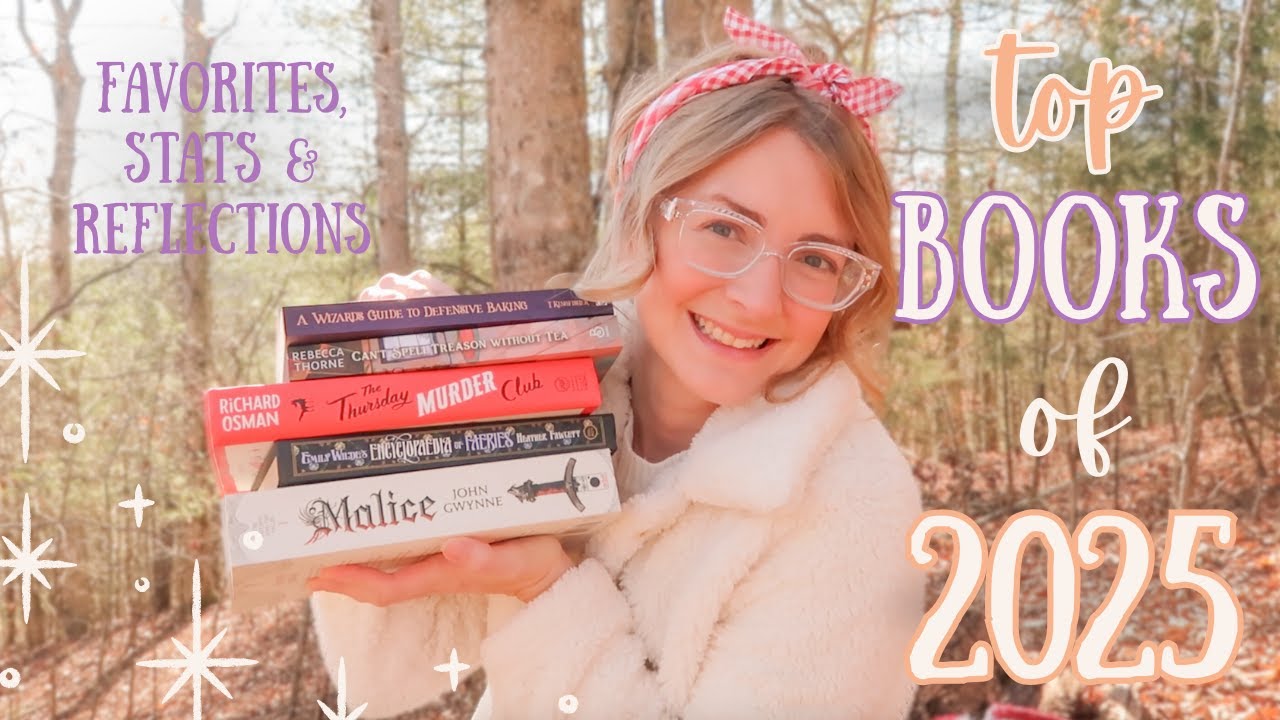 Top 8 Books of 2025 | Favorites, Stats & Reflections