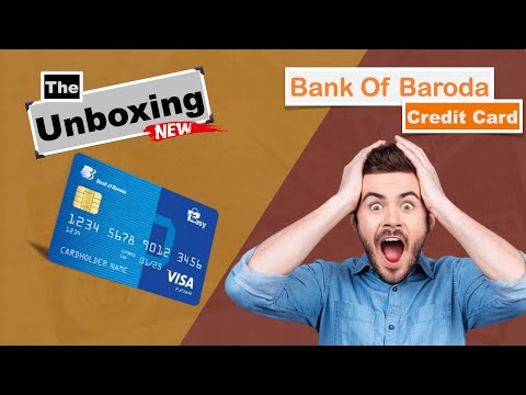 Bank Of Baroda Credit Card 2022 | unboxing and features | bob easy credit card